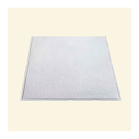 Acoustic Ceiling Products Great Lakes Tin Chicago 2' X 2' Nail-up Tin Ceiling Tile in Gloss White - T60-00